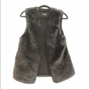 Club Monaco Faux Fur Vest